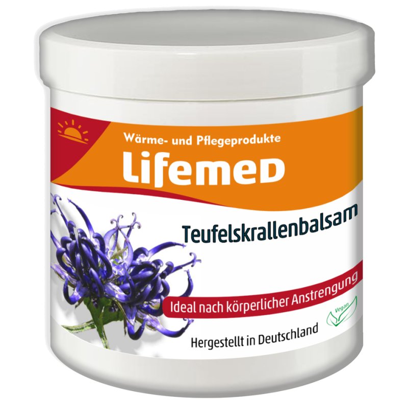 Lifemed Baume griffe du diable, 100% végan, 250 ml